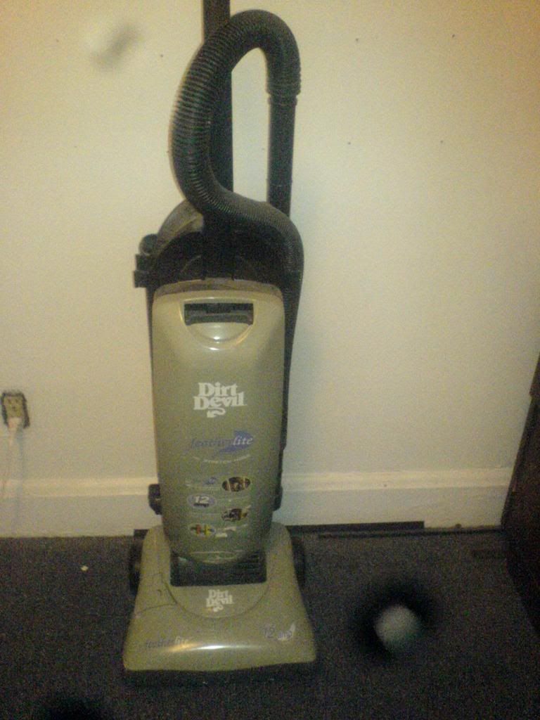 Dirt Devil Soft Green Upright Vacuum Cleaner With Bags Photo by mackay
